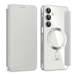 Custodia portafoglio in pelle con RFID per Samsung Galaxy S25 5G