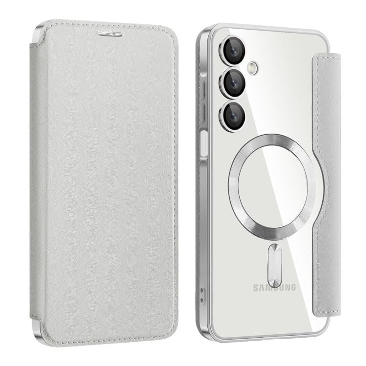 Custodia portafoglio in pelle con RFID per Samsung Galaxy S25 5G