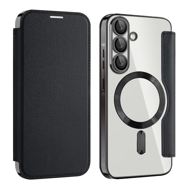 Custodia portafoglio in pelle con RFID per Samsung Galaxy S25 5G