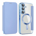 Custodia portafoglio in pelle con RFID per Samsung Galaxy S25 5G