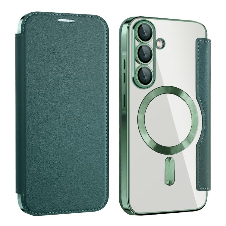 Custodia portafoglio in pelle con RFID per Samsung Galaxy S25 5G