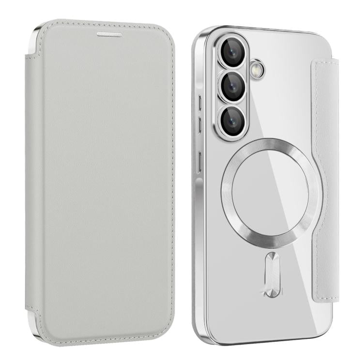 Custodia portafoglio in pelle con RFID per Samsung Galaxy S25 5G