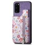 Custodia portafoglio in TPU e pelle per Samsung Galaxy M32