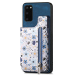 Custodia portafoglio in TPU e pelle per Samsung Galaxy M32