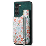 Custodia portafoglio in TPU e pelle per Samsung Galaxy S24 Ultra