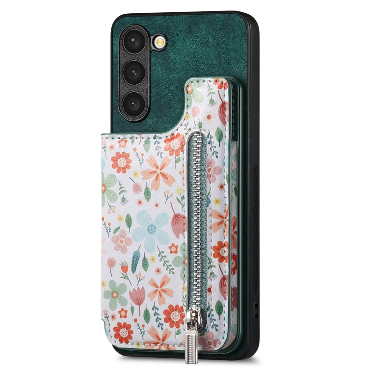 Custodia portafoglio in TPU e pelle per Samsung Galaxy S24 Ultra