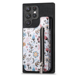 Custodia portafoglio in TPU e pelle per Samsung Galaxy S24 Ultra