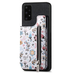 Custodia portafoglio in TPU e pelle per Samsung Galaxy M32