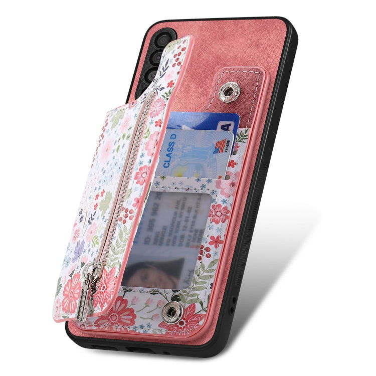 Custodia portafoglio in TPU e pelle per Samsung Galaxy M32