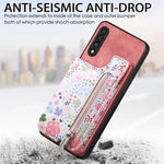 Custodia portafoglio in TPU e pelle per Samsung Galaxy M32