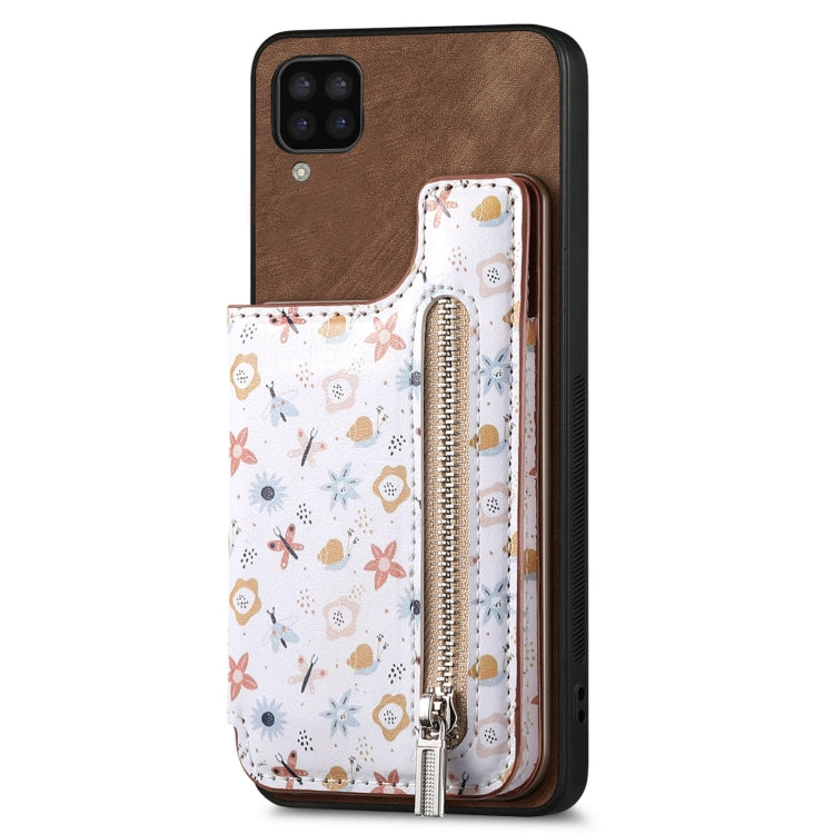 Custodia portafoglio in TPU e pelle per Samsung Galaxy M32