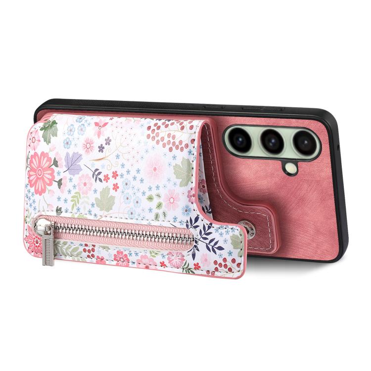 Custodia portafoglio in TPU e pelle per Samsung Galaxy S24 Ultra