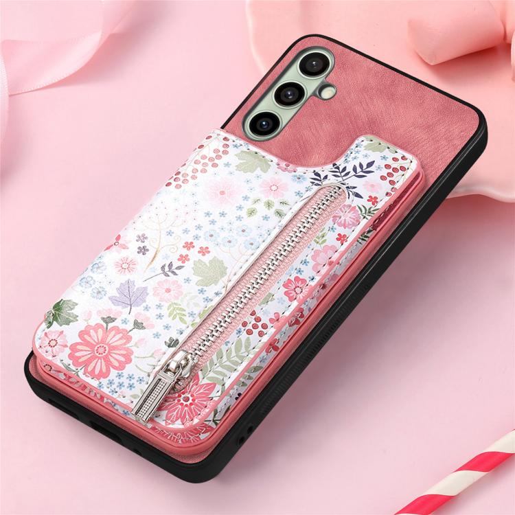 Custodia portafoglio in TPU e pelle per Samsung Galaxy S24 Ultra
