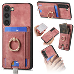 Custodia in pelle con borsa magnetica per Samsung Galaxy S24 Ultr