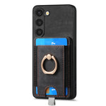 Custodia in pelle con borsa magnetica per Samsung Galaxy S24 Ultr