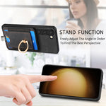 Custodia in pelle con borsa magnetica per Samsung Galaxy S24 Ultr