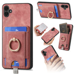 Custodia in pelle con borsa magnetica per Samsung Galaxy S24 Ultr
