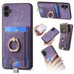 Custodia in pelle con borsa magnetica per Samsung Galaxy S24 Ultr