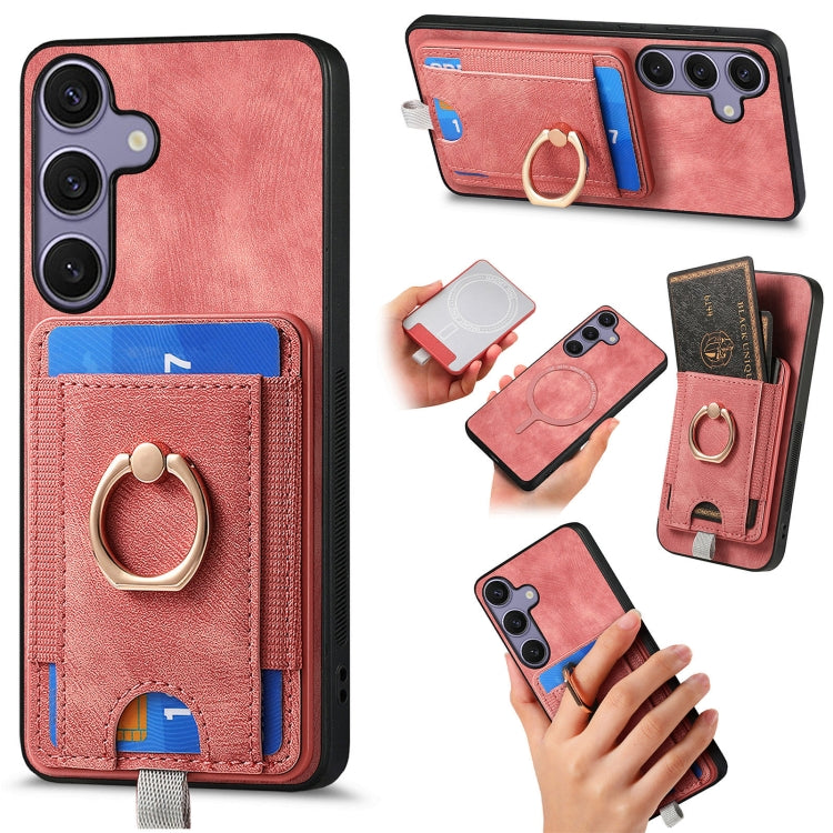 Custodia in pelle con borsa magnetica per Samsung Galaxy A36