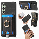 Custodia in pelle con borsa magnetica per Samsung Galaxy A57 5G