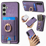 Custodia in pelle con borsa magnetica per Samsung Galaxy A57 5G