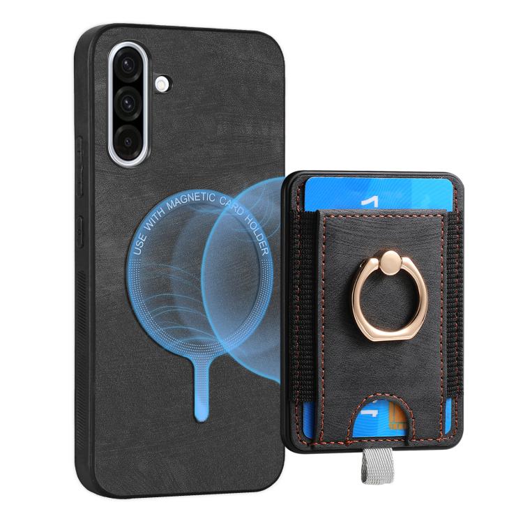 Custodia in pelle con borsa magnetica per Samsung Galaxy A36