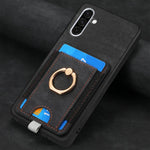 Custodia in pelle con borsa magnetica per Samsung Galaxy A36