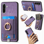 Custodia in pelle con borsa magnetica per Samsung Galaxy A36