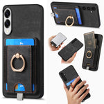 Custodia in pelle con borsa magnetica per Samsung Galaxy A57 5G