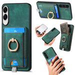 Custodia in pelle con borsa magnetica per Samsung Galaxy A57 5G