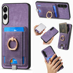 Custodia in pelle con borsa magnetica per Samsung Galaxy A57 5G