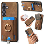 Custodia in pelle con borsa magnetica per Samsung Galaxy A57 5G