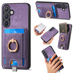 Custodia in pelle con borsa magnetica per Samsung Galaxy A57 5G