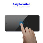 Pellicola vetro temperato privacy per Samsung Galaxy F16 M16