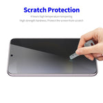 Pellicola vetro temperato privacy per Samsung Galaxy M15 e F15
