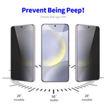Pellicola privacy vetro temperato per Samsung Galaxy A24 4G
