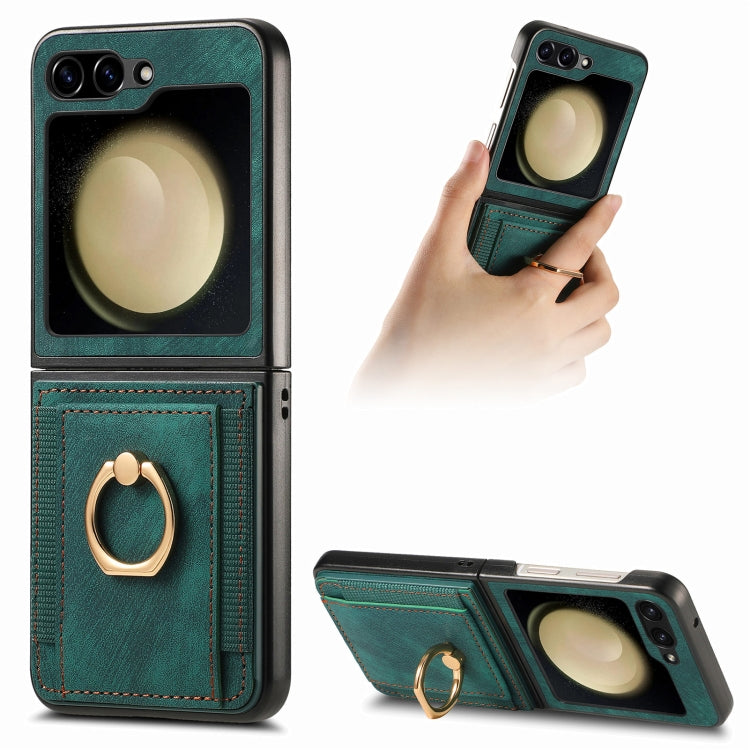 Custodia portafoglio TPU per Samsung Galaxy Z Flip8 5G