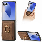 Custodia portafoglio TPU per Samsung Galaxy Z Flip8 5G