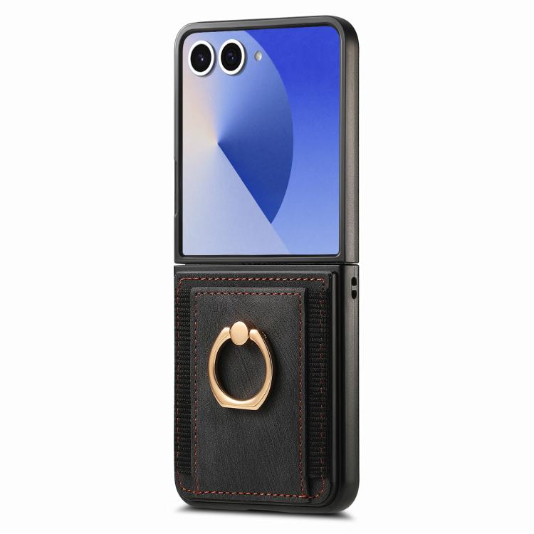 Custodia portafoglio TPU per Samsung Galaxy Z Flip8 5G