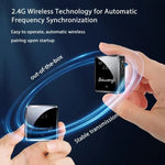 Microfono wireless lavalier per iPhone con riduzione rumore