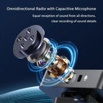 Microfono wireless lavalier per iPhone con riduzione rumore