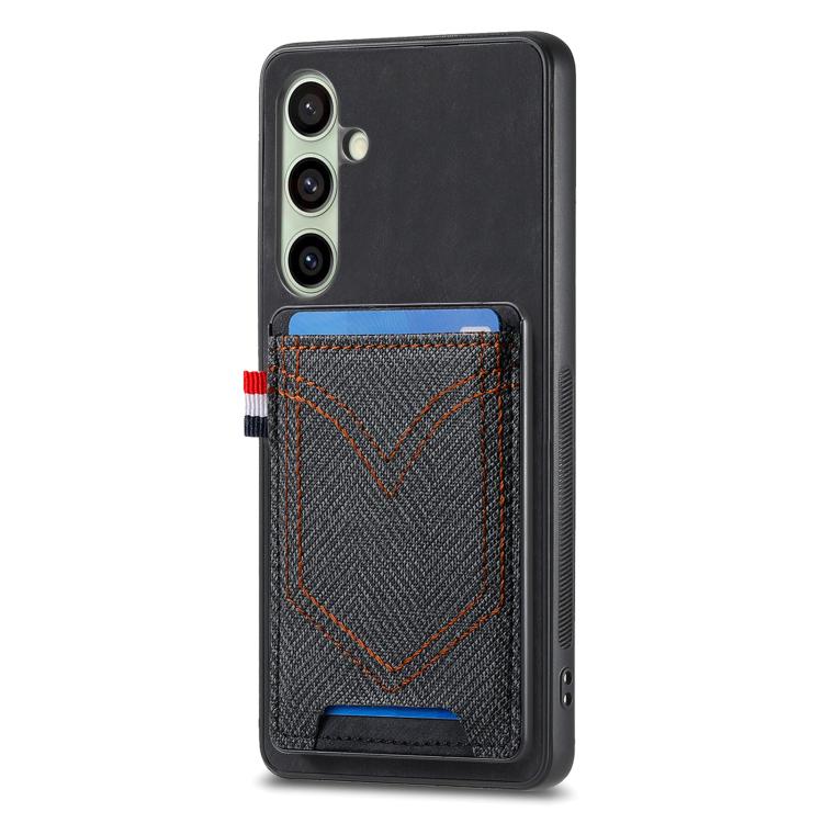 Custodia in pelle con slot carte per Samsung Galaxy A57 5G