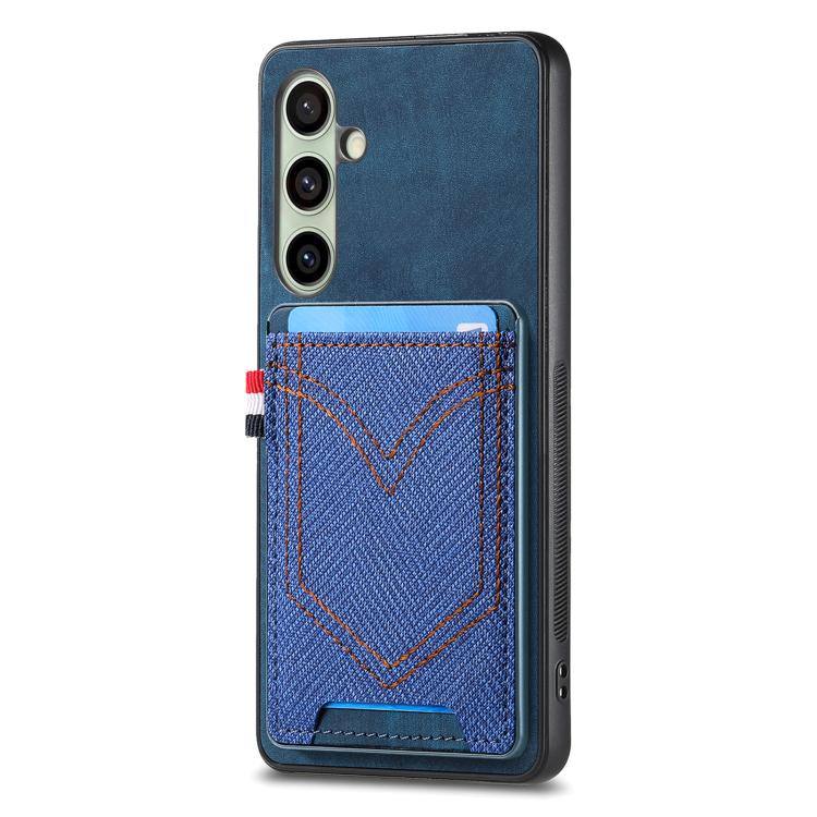 Custodia in pelle con slot carte per Samsung Galaxy A57 5G