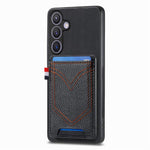 Custodia in pelle con slot carte per Samsung Galaxy A57 5G