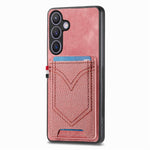 Custodia in pelle con slot carte per Samsung Galaxy A57 5G