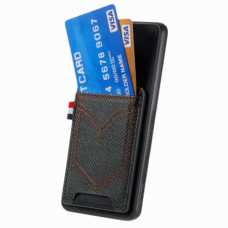 Custodia in pelle con slot carte per Samsung Galaxy A57 5G