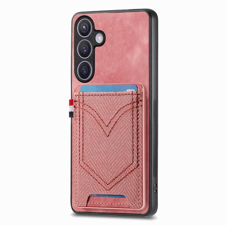 Custodia in pelle con slot carte per Samsung Galaxy A57 5G
