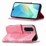 Custodia in pelle con motivo farfalla per Samsung Galaxy A57 5G