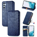 Custodia magnetica in pelle con slot per schede per Samsung Galaxy S25 5G