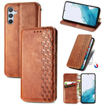 Custodia magnetica in pelle con slot per schede per Samsung Galaxy S25 5G